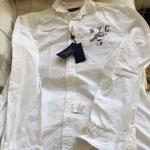 Polo Ralph Lauren Printed Button Down Stretch